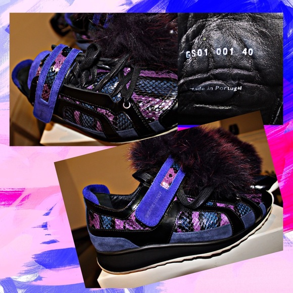 Pierre Hardy Sneakers Sz 40 - Picture 2 of 5